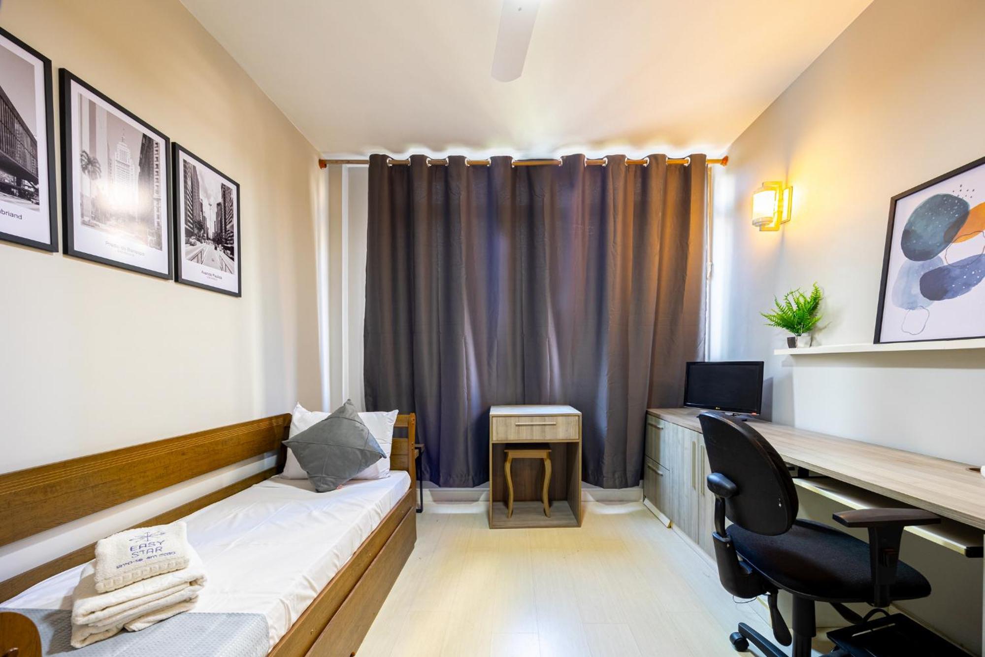 Apartamento Easy Star - Charmoso Apto 2 Dorms Ao Lado Da Av. Paulista - Kq01i *